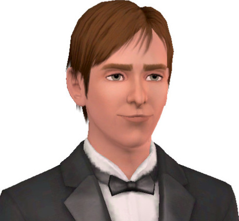 Sims 3 — George Harrison by asakurastar — George Harrison from 'The Beatles'