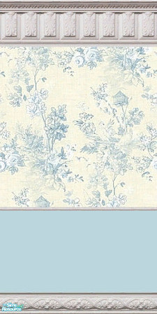 Sims 2 — Beautiful Blue Formal walls by cm_11778 — Beautiful walls for your discerning Sims, As always I hope you and