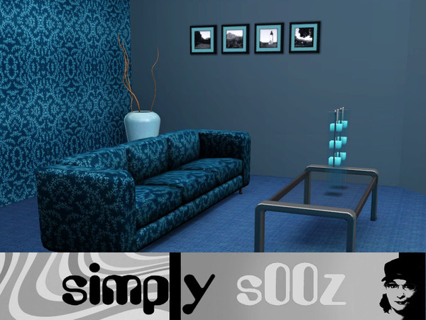Sims 3 — Simply Pondweed by s00z — An nature inspired pattern.
