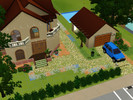 Sims 3 — Fun Family House by io_didi_baca — This is a beautiful house with a pool, 2 bedrooms, one closet, 3 bathrooms