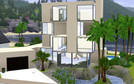 Sims 3 — Cassidy Modern Home by VictoriaGrace — 2 bedroom, 2 bath eclectic home on the beach with pizzazz. This house was