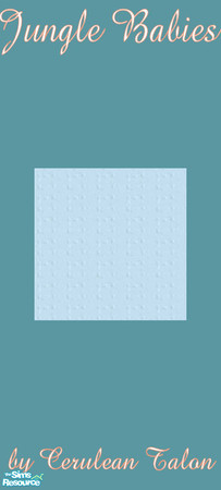 Sims 2 — Jungle Babies - Blue Carpet by Cerulean Talon — Any little Sims girl or boy would love to live with these wild