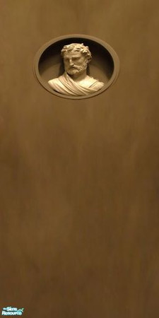 Sims 2 — grks Agora Walls and Floors - 5 by greeksim — Part of a set of six paneling walls with Ancient Greek designs and