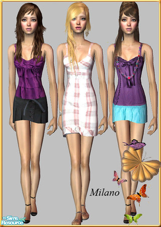 Sims 2 — Teen casual by milanokat — 