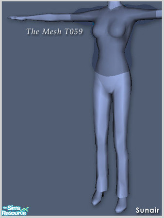 Sims 2 — Sunair Fashion T059 by Sunair — The MESH file of Sunair Fashion T059. 