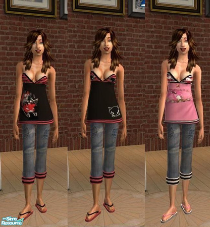 Sims 2 — eobert pack 2 by teufelsmienchen — you need the mesh by animera here: