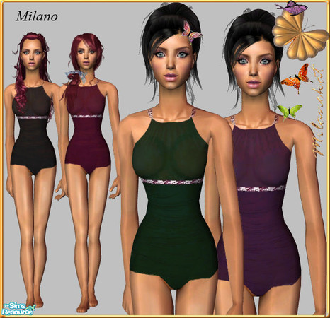 Sims 2 — Swimwear set 2 by milanokat — 