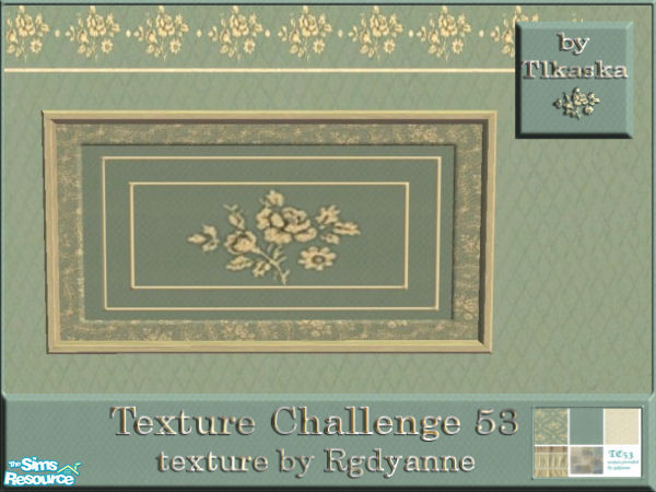 Sims 2 — TC53 Ahme's Bedroom - Picture by tlkaska — This soft mint-green and cream bedroom was designed for Texture