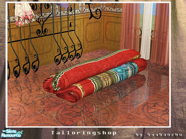 Sims 2 — Tailorshop - clothing deco by huabanzhu — 