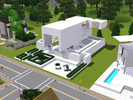 Sims 3 — 1970s Futuristic by stescouse — This was inspired by the 1970s spaceage with the structure resting on supporting