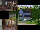 Sims 3 — Bucksport Cottage by pscommodore2006 — Three-bedroom, two-and-a-half bathroom row house. Eat-in kitchen, great
