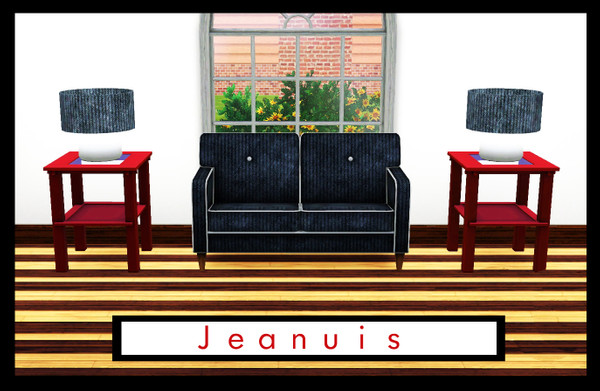 Sims 3 — Jeanuis by kristine07 — this has 1 color palette and you can find it in fabric. Have fun!!