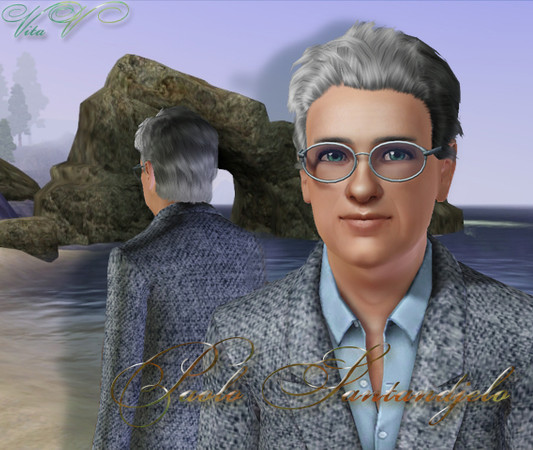 Sims 3 — Paolo by Olga Larina — You must have for him to show correctly: And Peggy's Default Skin Replacements get it