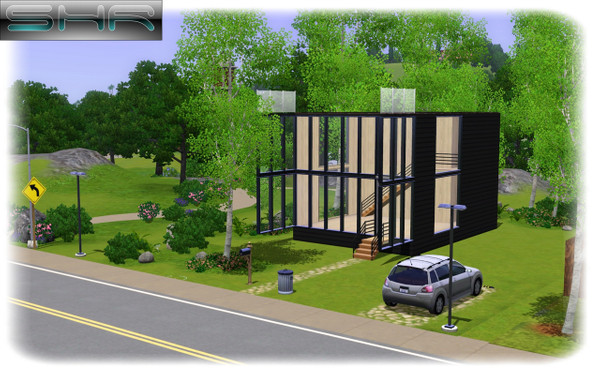 Sims 3 — SHR House 4 by _Sanel_ — Shravan present you modern SHR House 4(2009)