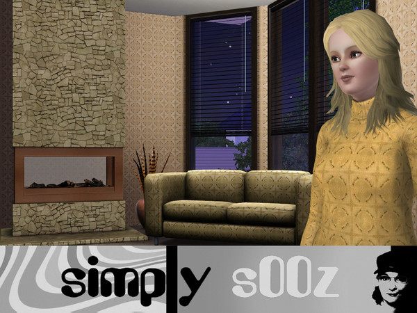 Sims 3 — Simply Fawkes by s00z — A lacy knitted fabric.