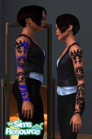Sims 3 — Tattoo by virus2009 — For Male And Female