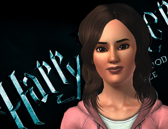 Sims 3 — Hermione Granger - Emma Watson by ancsie18 — Hermione Granger (Emma Watson) as seen in Harry Potter. The hair