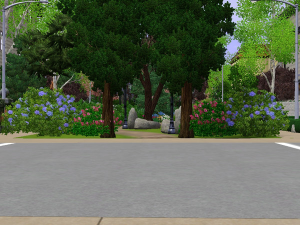 Sims 3 — City Hall Park by liberty — City Hall Park