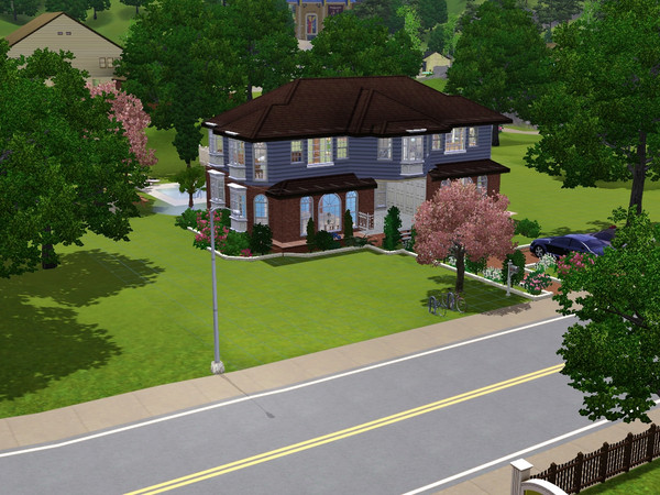 Sims 3 — Wayside House by angelsaphie — Wayside House has a decoration that is made of vivid color combinations and made
