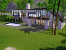Sims 3 — Beachfront Estate by smokethegreens — Large modern home with 3 bedroom, 3 bathroom, kitchen and great room,