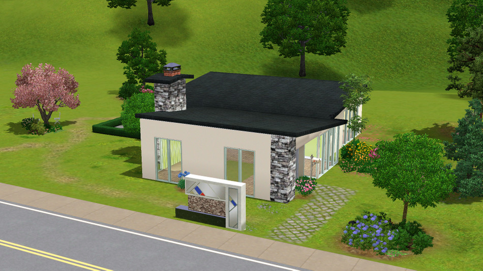 The Sims Resource modern villa