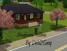 Sims 3 — Beginner Home by deb2gray — 1 Bedroom 1 Bath spacious living area fully landscaped Even room to grow. Please
