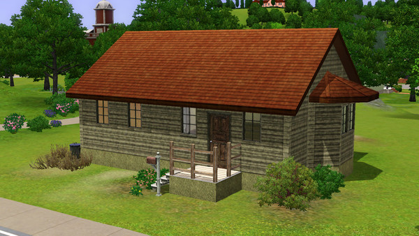 Sims 3 — Shabby starter by Sandun — After old Rosy Gotlieb died nobody was interested in buying her house. Now, ten years