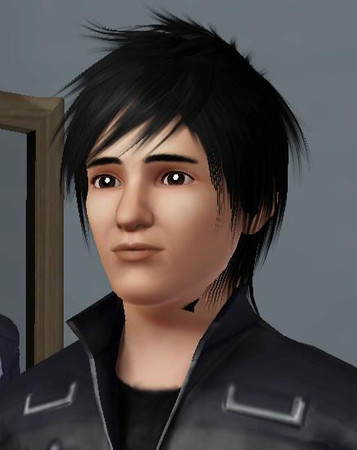 Sims 3 — David Bonk by fanct — Panik