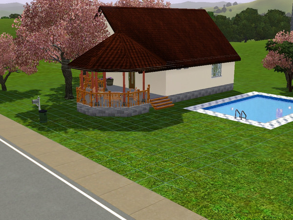 Sims 3 — House with swimingpool by fanct — House with swimingpool