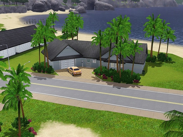 Sims 3 — Beach House by siggiplayer2 — by siggiplayer2