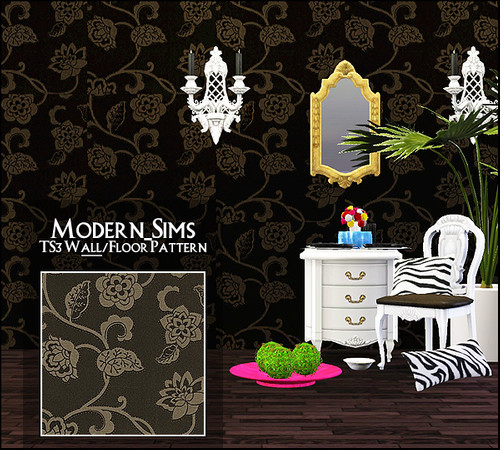 Sims 3 — Royal Gold Black by Modern_Sims — by Modern_Sims