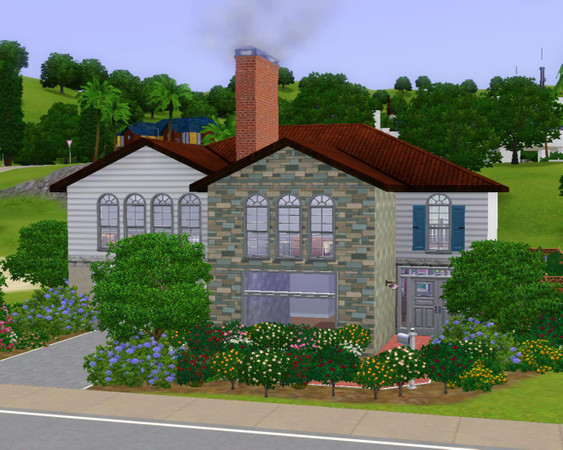 Sims 3 — Beachside Retreat by baby_freak_angel — A classic Family Home Overlooking the Beach and Ocean.