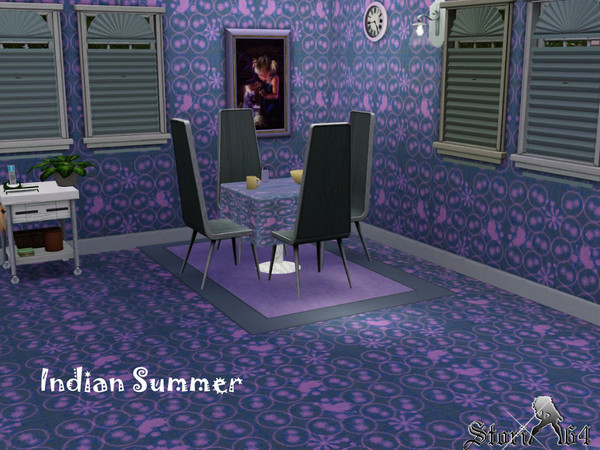 Sims 3 — Indian Summer by stori_64 — Warm visions of butterflies and flowers