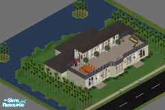 Sims 1 — Sam's Island Home by frisbud — Another fine furnished home from Sam's Sims Realty. Enjoy the solitude of your