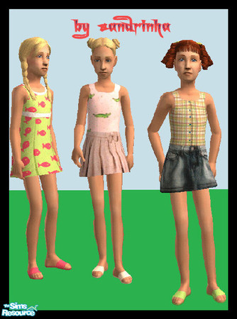 Sims 2 — SM Girls Play Time by sandrinha — 
