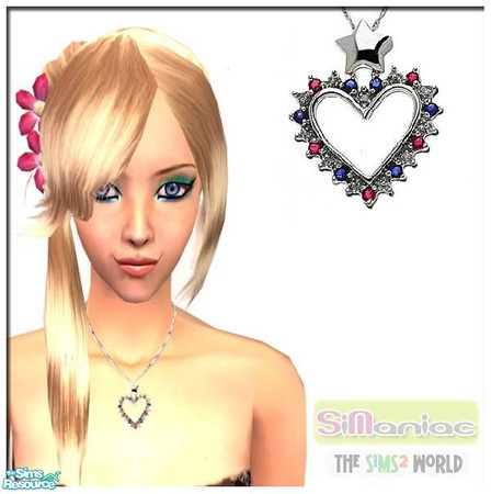 Sims 2 — Heart shaped necklace by dealer_day — 