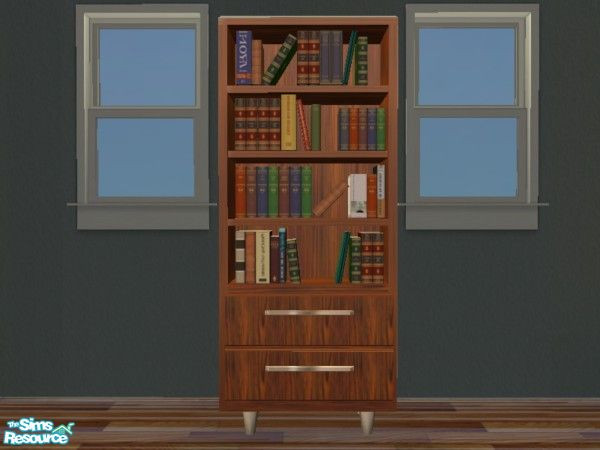 Sims 2 — Pacific Paradise - Bookcase by Crissie0721 — 