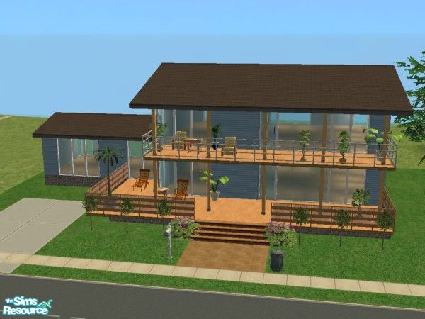 Sims 2 — Strandstrasse 8 by SimSylvia40 — 