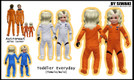Sims 3 — Cute Toddler ASTRONAUT  (female/male)Everyday by siwaki — Cute Toddler ASTRONAUT Adult career -ASTRONAUT