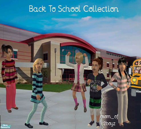 Sims 2 — Back To School Collection by mom_of2boyz — Here is a collection of Back To School Clothes for your Female