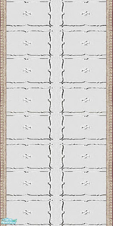 Sims 2 — White Modern Masonry Walls & Floors Set - Wall 04 by Sheera — Part of my White Modern Masonry Walls &