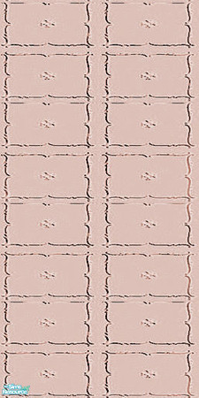 Sims 2 — Peachy Modern Masonry Walls & Floors Set - Wall 01 by Sheera — Part of my Peachy Modern Masonry Walls &