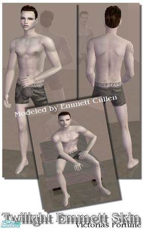 Sims 2 — VF Twilight Emmett Cullen Skin by fortunecookie1 — Here is my adaptation of Emmett\'s skin as per a request. He