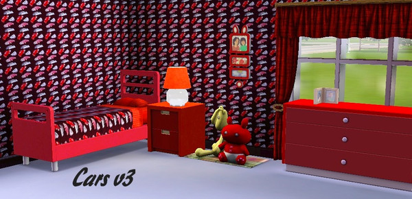 Sims 3 — Cars v3 by Greda — Kids Pattern