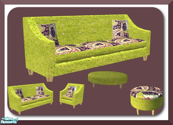 Sims 2 — TC-148 Chloe Metro Living RC- Sofa  by mom_of2boyz — For TC-148 I recolored Cashcraft\'s Chloe Living