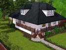 Sims 3 — 325 Centre Street by Stace-Kim — Compact 2BR home with ensuite off master bedroom. Dormer windows in attic lend