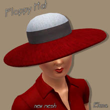 Sims 3 — Floppy Hat by Elena. — Elena. @ TSR