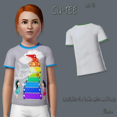 Sims 3 — CU-TEE - pt. III by Elena. — Elena. @ TSR
