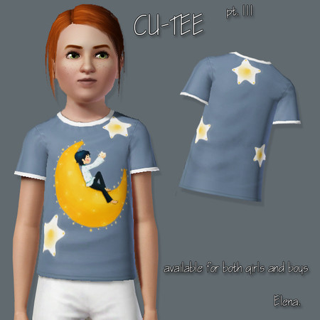 Sims 3 — CU-TEE - pt. IV by Elena. — Elena. @ TSR