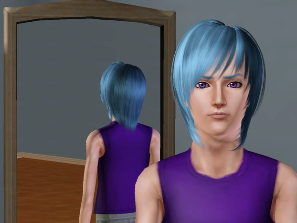 Sims 3 — Suigetsu Hoozuki by Vampirkeks — This is Hoozuki Suigetsu from Team Taka (Naruto). I got the Akatsuki-pattern